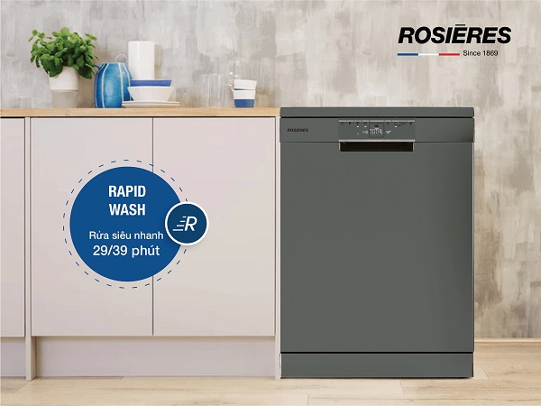 Máy rửa bát Rosieres RDPN 4S603PX-04