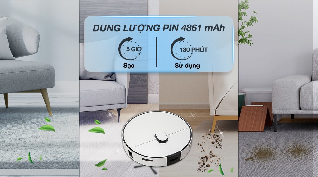 Những sai lầm cần tránh khi thay pin robot hút bụi Medion