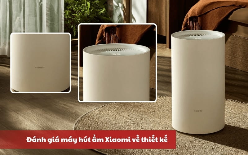 Đánh giá máy hút ẩm Xiaomi về thiết kế