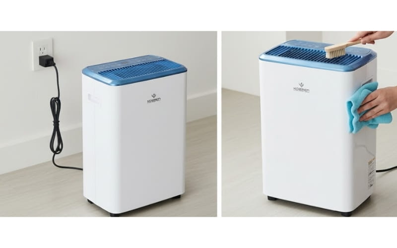 Vệ sinh và bảo quản máy hút ẩm