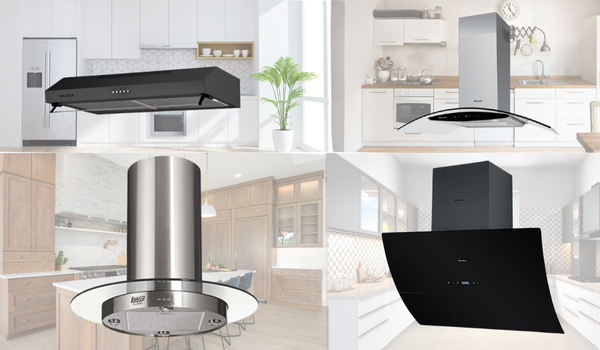 Máy hút mùi Malloca nổi bật với thiết kế hiện đạ