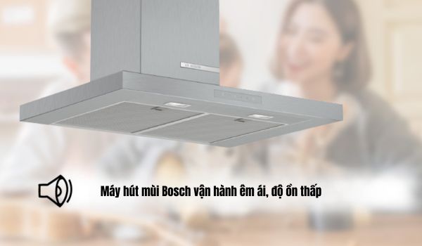 Bosch đã nghiên cứu và ứng dụng nhiều công nghệ để giảm độ ồn, đặc biệt là động cơ EcoSilence Drive