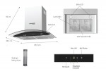 Tổng hợp kích thước máy hút mùi thường gặp