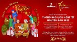 Hệ thống Bếp 365 - Thông báo Lịch nghỉ Tết Nguyên Đán 2023