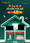 Khuyến mại cùng Malloca: Tân trang bếp nhà, ưu đãi cực đã