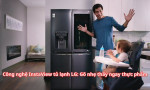 Công nghệ InstaView tủ lạnh LG