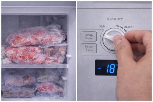 Nhiệt độ của tủ lạnh thấp