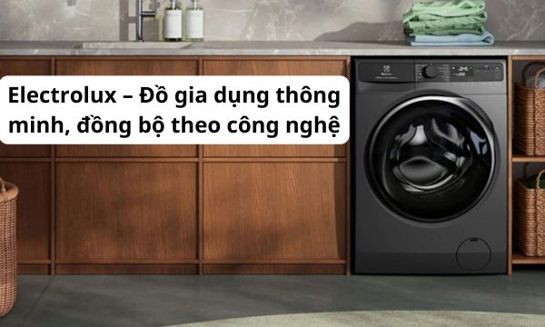Electrolux – Đồ gia dụng thông minh, đồng bộ theo công nghệ