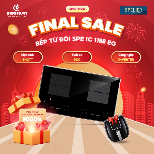 Bếp từ Spelier SPE IC 1188 EG/KPLUS