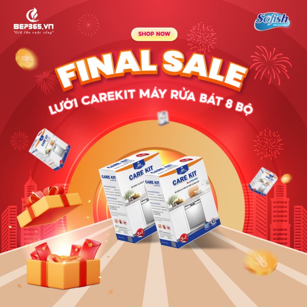 Lưới bảo vệ máy rửa bát 8 bộ