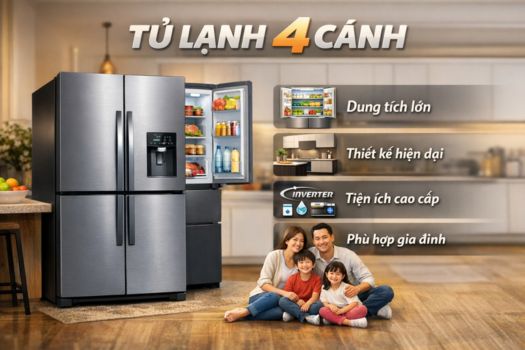 Tủ lạnh 4 cánh