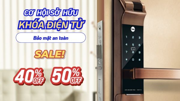 Sale cuối năm khóa điện tử