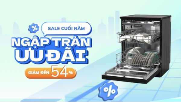 Sale cuối năm máy rửa chén