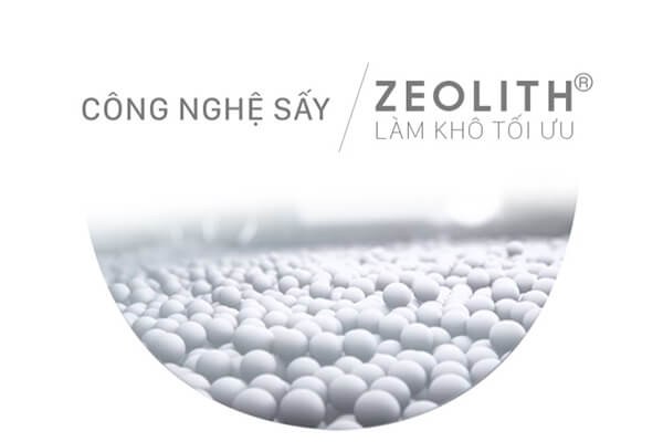 Công nghệ Zeolith sấy khô hoàn hảo từ máy rửa bát Bosch