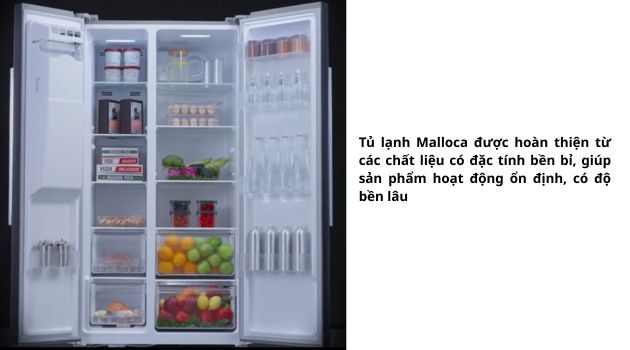 Đánh giá chất liệu & độ bền của tủ lạnh Malloca