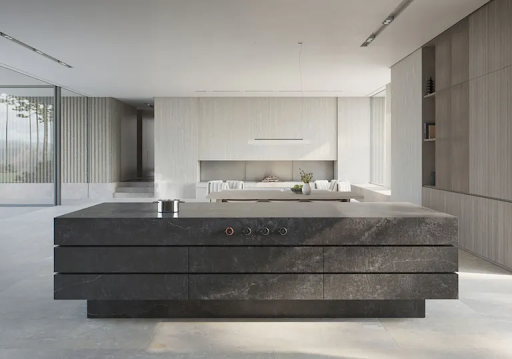 Không gian bếp tàng hình