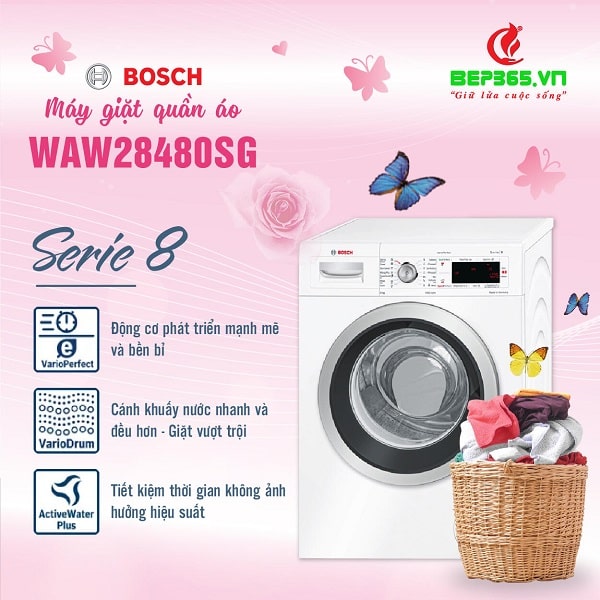 Máy giặt Bosch WAW28480SG - Siêu giảm giá 46%