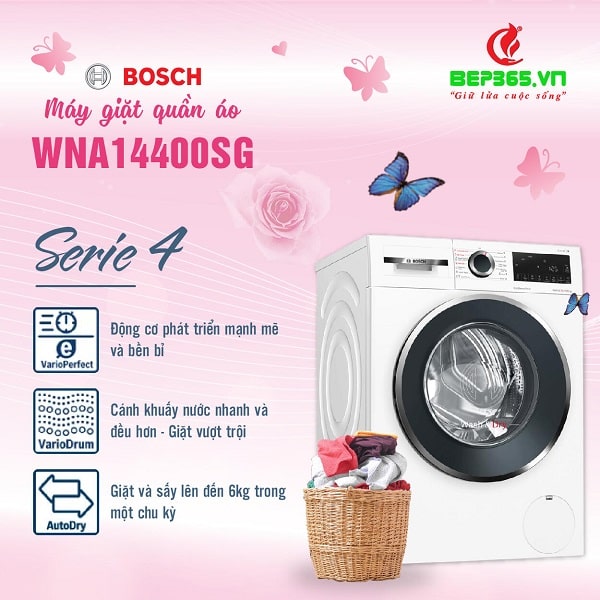 Máy giặt Bosch WNA14400SG – Sale off 22%