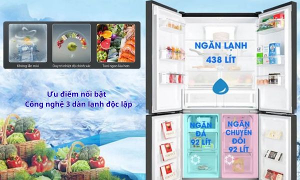Ưu điểm nổi bật của công nghệ 3 dàn lạnh độc lập