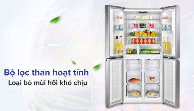 Công nghệ khử mùi, làm sạch không khí trong tủ lạnh Hafele 