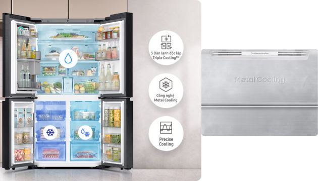 Các công nghệ của tủ lạnh Samsung