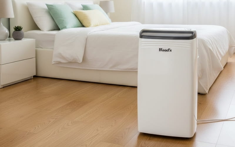 Hình ảnh minh họa máy hút ẩm Woods MDK21