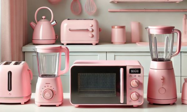 Top 5 Bộ Đồ Gia Dụng Màu Hồng Yêu Thích Nhất