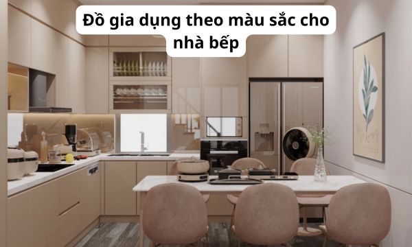 Đồ gia dụng theo màu sắc cho nhà bếp