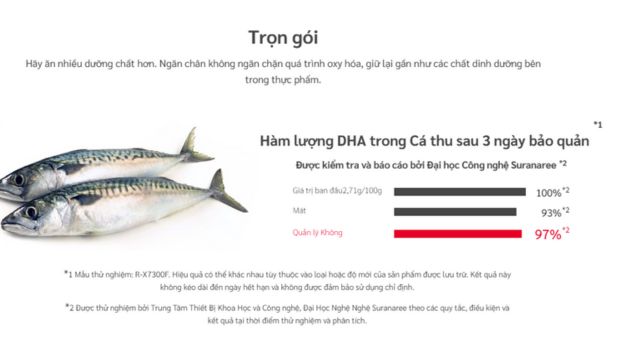 Giữ trọn dưỡng chất, hạn chế oxy hóa