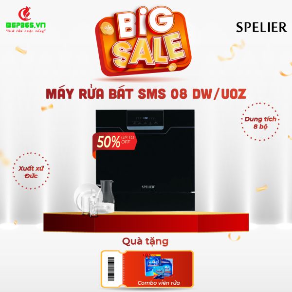 MÁY RỬA BÁT SMS 08 DW/UOZ