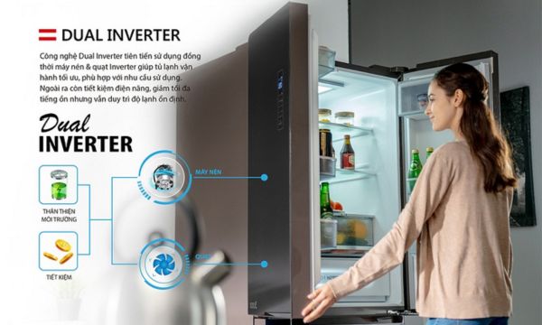 Công nghệ Dual Inverter trên tủ lạnh Hafele