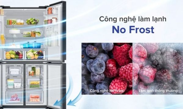Công nghệ No Frost trên tủ lạnh Hafele
