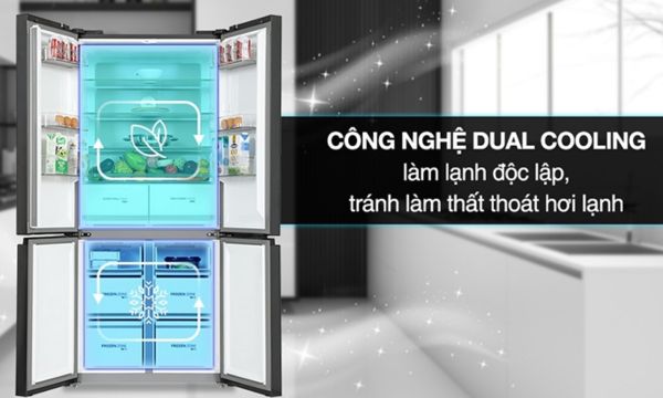 Hệ thống làm lạnh độc lập Dual cooling system