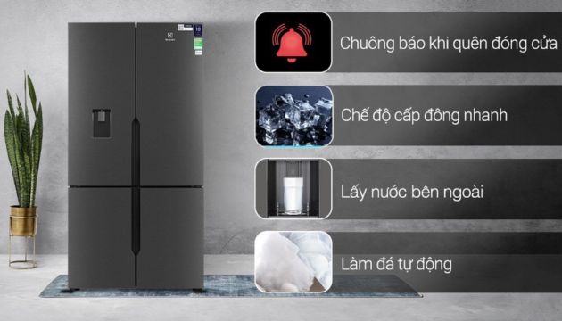 Các tính năng tiện ích của tủ lạnh Electrolux
