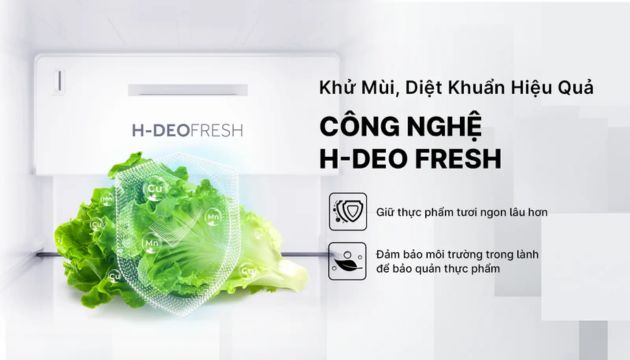 Công nghệ khử mùi, kháng khuẩn đảm bảo vệ sinh và an toàn 