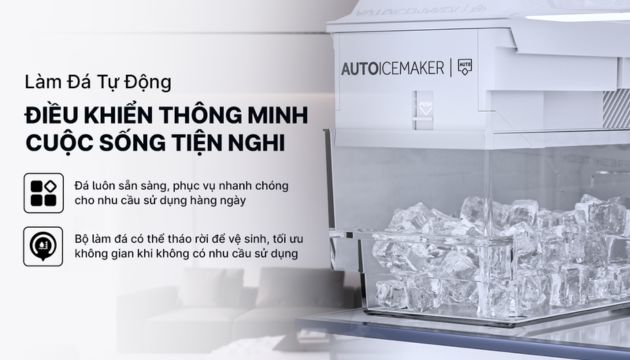 Làm đá tự động