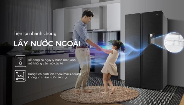 Tủ lạnh Aqua có nhiều tính năng tiện lợi