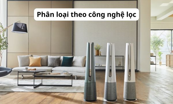 Phân loại theo công nghệ lọc