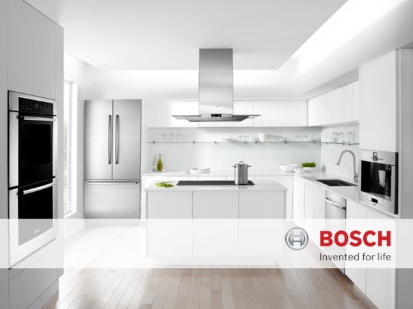 Những thiết bị của Bosch mang đến sự sang trọng, tiện dụng cho không gian bếp