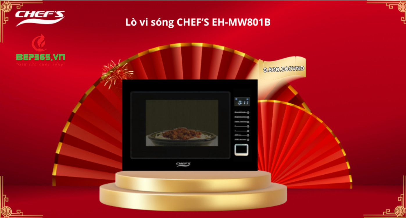 Lò vi sóng Chefs EH-MW801B