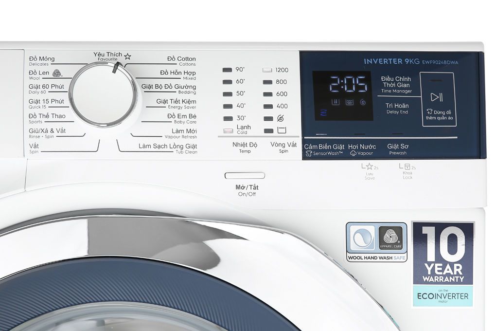 Máy giặt Electrolux EWF9024BDWA