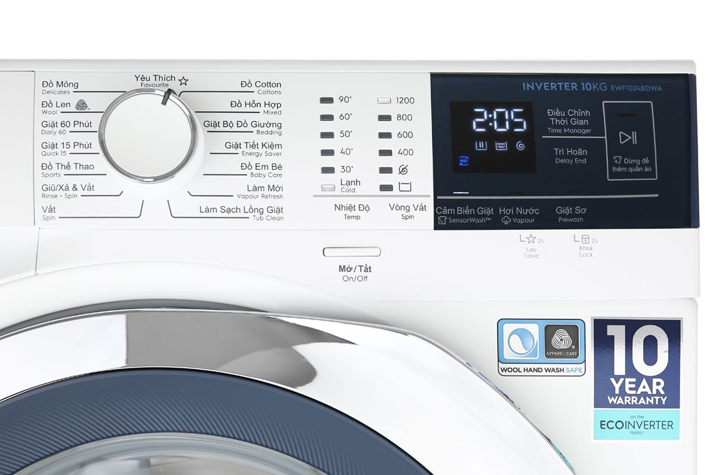 Máy giặt Electrolux EWF1024BDWA