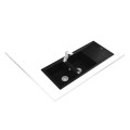 Ảnh chậu rửa bát Teka Stone 80 B-TG 2B 1D Black 115400011