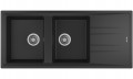 Chậu rửa bát Teka Stone 80 B-TG 2B 1D Black