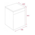 Kích thước máy rửa bát độc lập Teka DFS 26610 220 50 SS 114280003