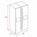 Tủ lạnh SBS Teka RLF 74925 SS EU 113430010
