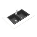 Ảnh chậu đá Teka STONE 90 B-TG 2B Black 115260013