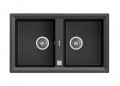 Chậu đá Teka STONE 90 B-TG 2B Black 115260013