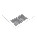Ảnh chậu đá Teka STONE 90 B-TG 2B Grey 115260007