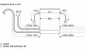 Kích thước Máy rửa bát Bosch SMS2IVI61E Serie 2